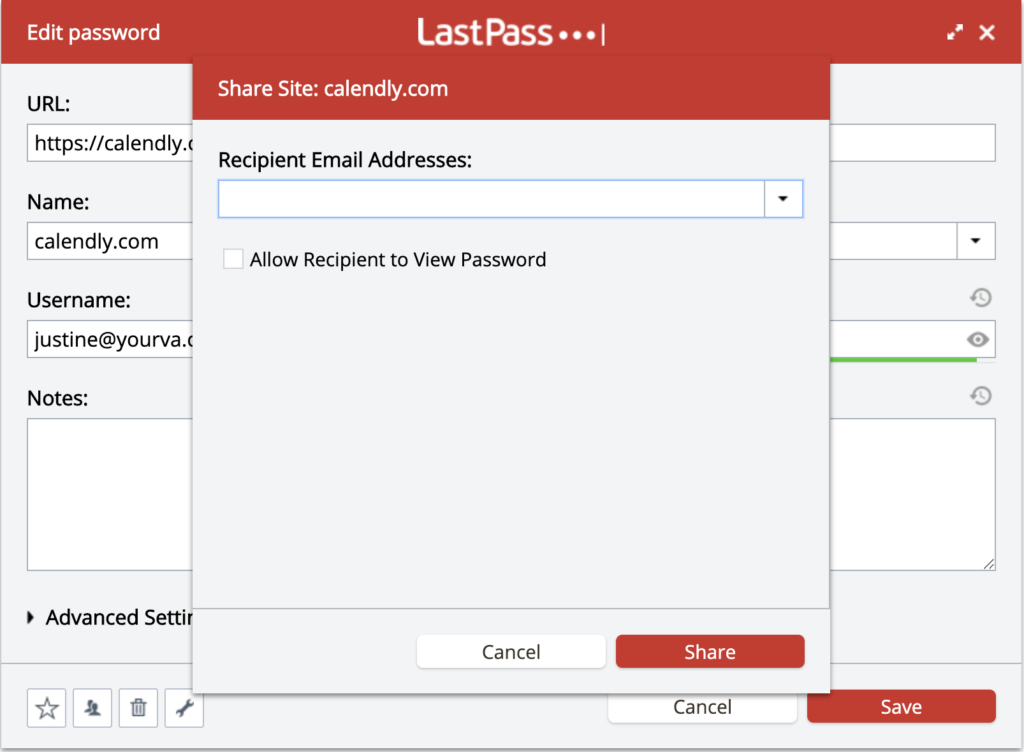 LastPass makes secure sharing easy for teams