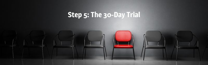 The 5-step process for hiring your new Virtual Assistant​ - Step 5