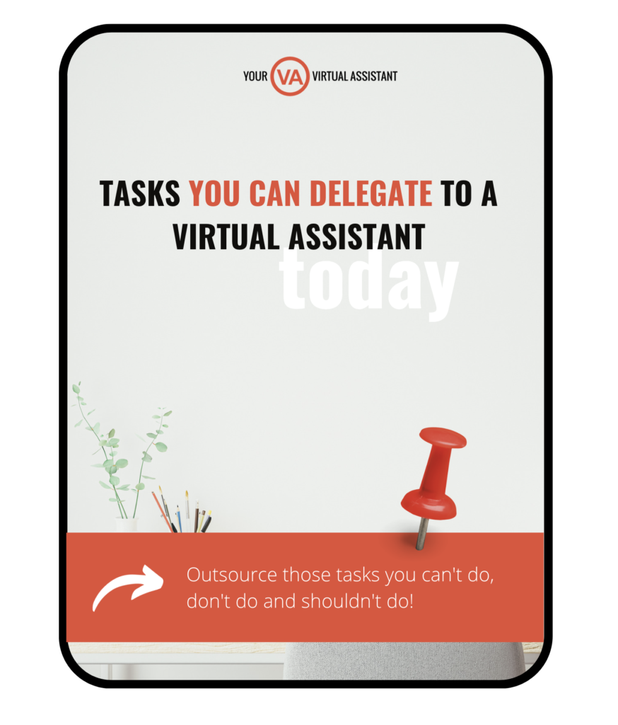 Tasks you can delegate to a Virtual Assistant today